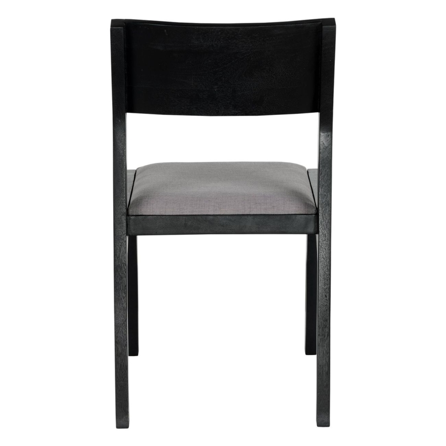 Eglo - Sedia da pranzo 84x55 cm nero/grigio