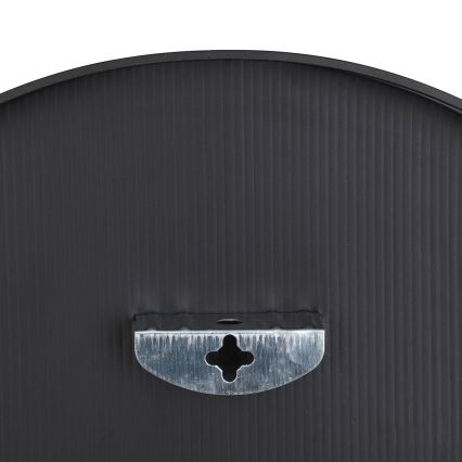 Eglo - Specchio da parete diametro 40 cm nero