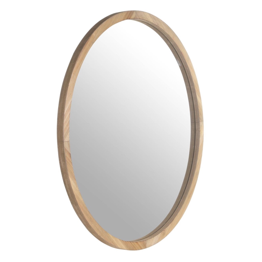 Eglo - Wandspiegel d 70 cm braun