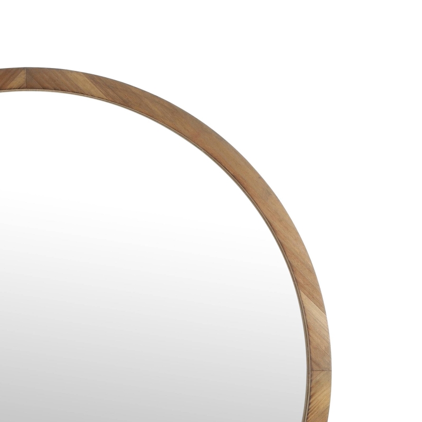 Eglo - Wandspiegel d 70 cm braun