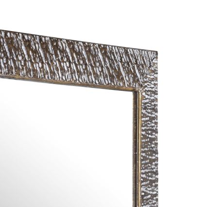 Eglo 425076 - Miroir mural TOAMASINA 100 x 70,5 cm, finition bronze
