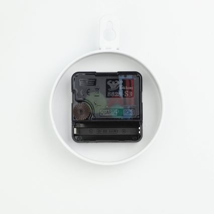 Eglo - Horloge murale 1xAA d. 30 cm marron