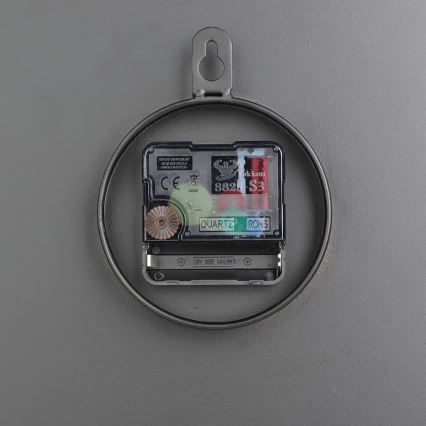 Eglo - Orologio da parete 1xAA diametro 30 cm nero