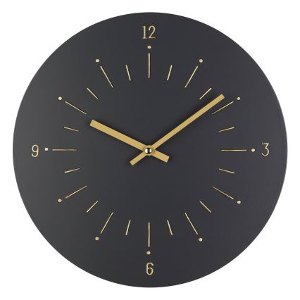Eglo - Orologio da parete 1xAA diametro 30 cm nero