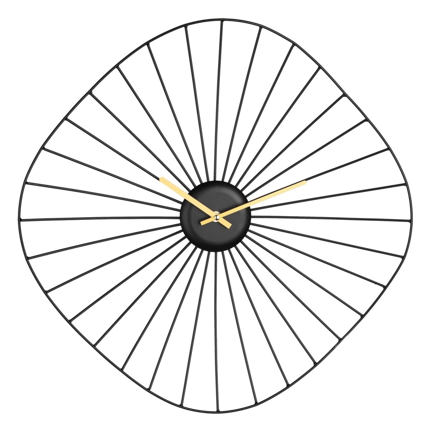 Eglo - Orologio da parete 1xAA 50x50 cm nero