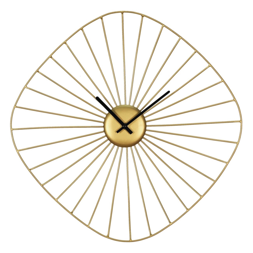 Eglo - Orologio da parete 1xAA 50x50 cm oro