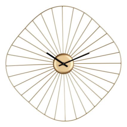 Eglo - Orologio da parete 1xAA 50x50 cm oro