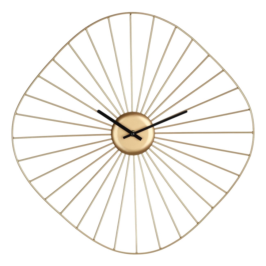 Eglo - Orologio da parete 1xAA 50x50 cm oro