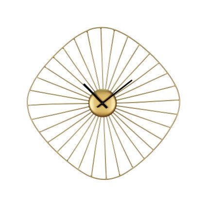 Eglo 425517 - Orologio da parete MATSUMOTO 1xAA 60x60 cm oro