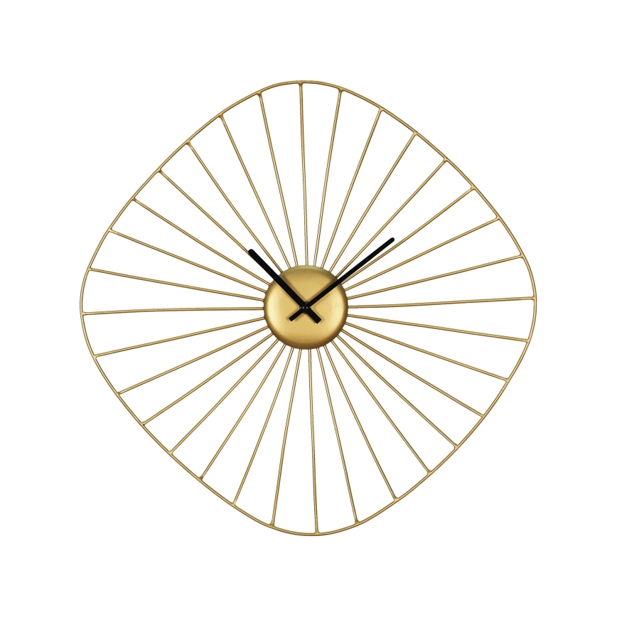 Eglo 425517 - Wanduhr MATSUMOTO 1xAA 60x60 cm goldfarben