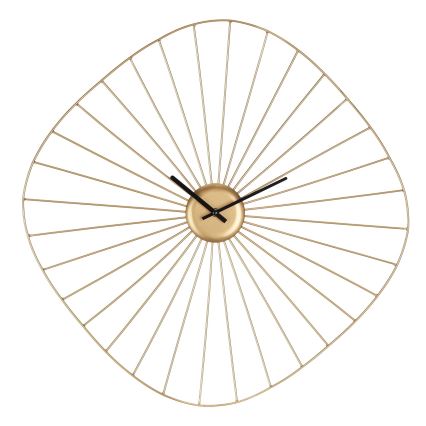 Eglo 425517 - Wanduhr MATSUMOTO 1xAA 60x60 cm goldfarben