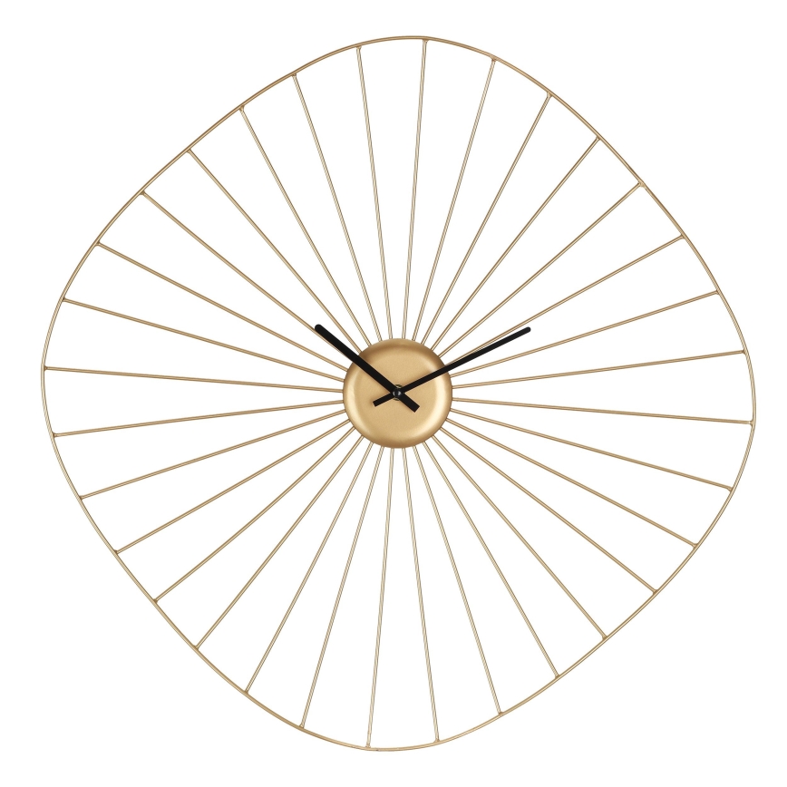 Eglo 425517 - Wanduhr MATSUMOTO 1xAA 60x60 cm goldfarben