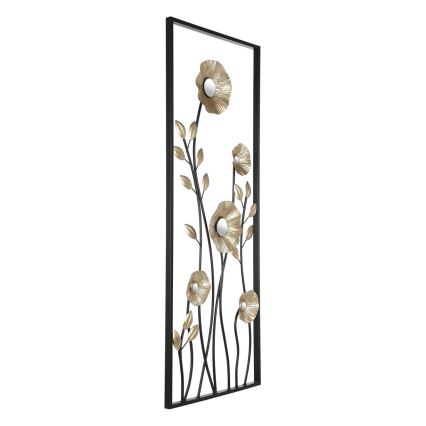 Eglo - Décoration murale 100x38,5 cm noir/doré