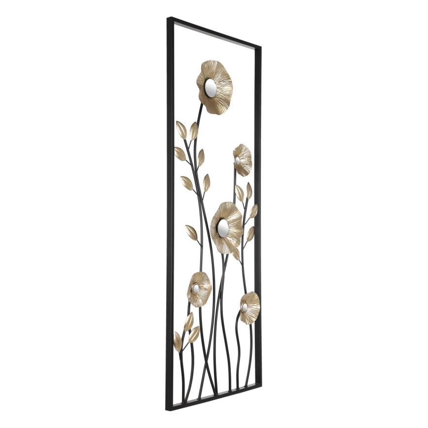 Eglo - Décoration murale 100x38,5 cm noir/doré