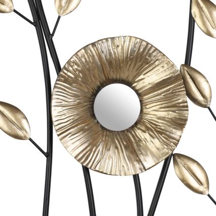 Eglo - Decorazione da muro 100x38,5 cm nero/oro