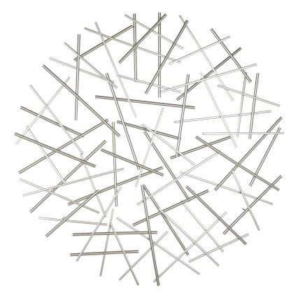Eglo -  Decorazione da muro diametro 81 cm cromo opaco