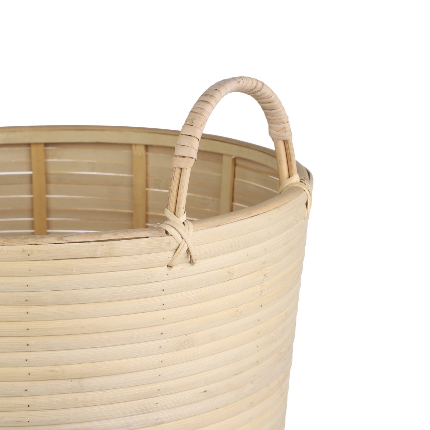 Eglo - Cestino decorativo 41x36 cm rattan