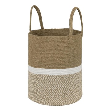 Eglo 426559 - Cestino decorativo TOYAMA 40x30 cm, marrone