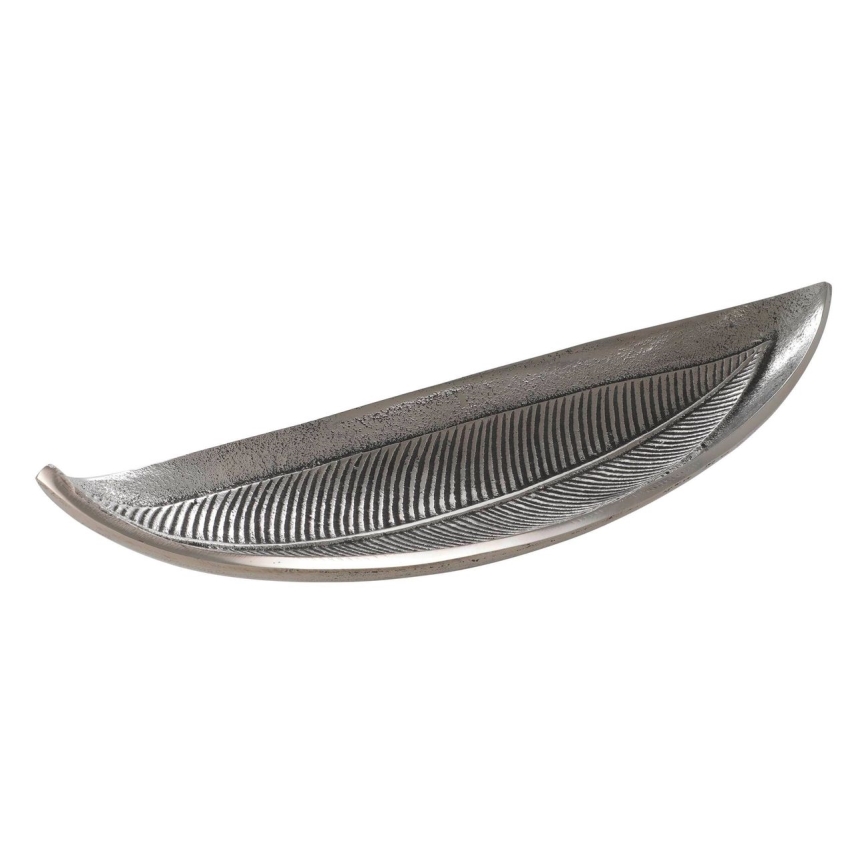 Eglo - Vassoio decorativo 14x38,5 cm argento