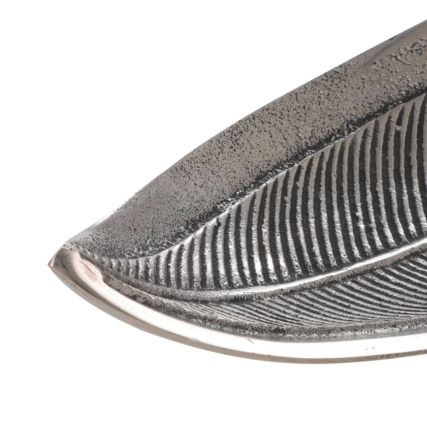 Eglo - Vassoio decorativo 14x38,5 cm argento