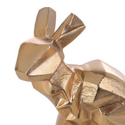 Eglo - Decorazione in metallo 17,5x16 cm coniglio/oro