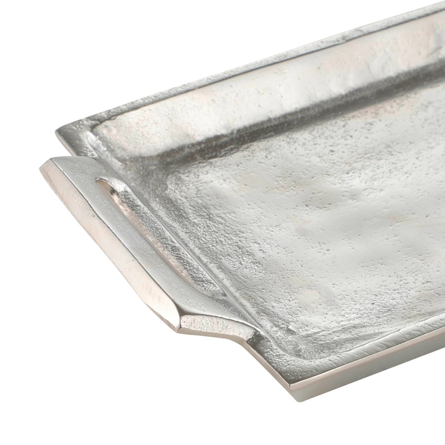 Eglo - Plateau décoratif 12,5x44 cm chrome