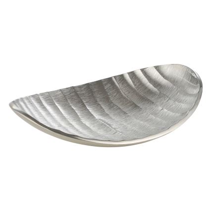 Eglo - Vassoio decorativo 18,5x26 cm argento