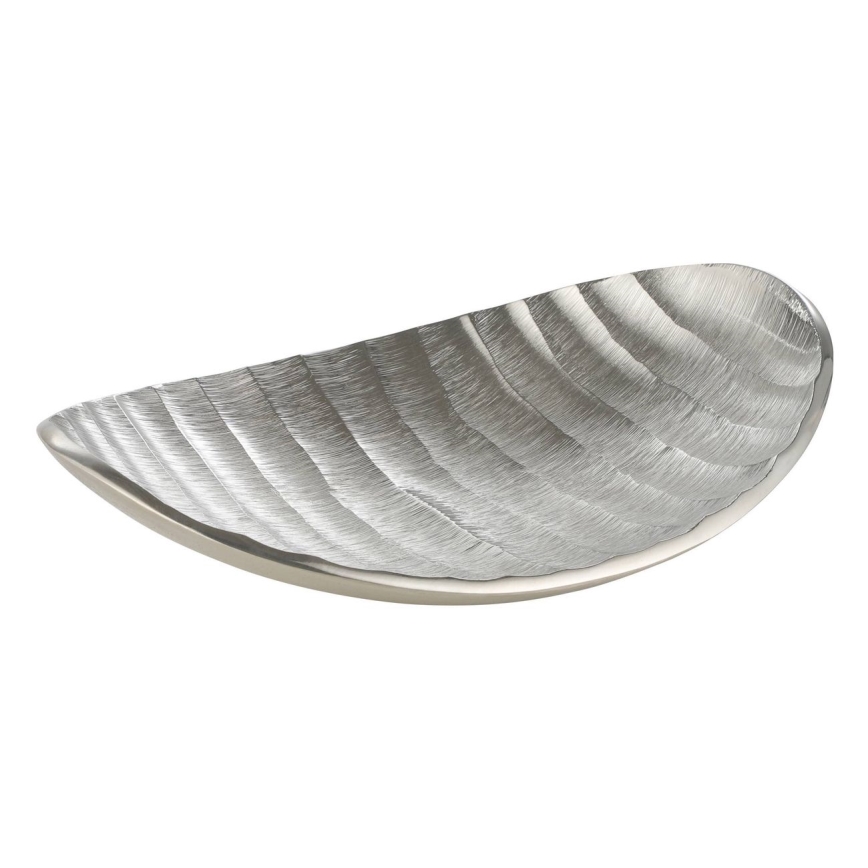 Eglo - Vassoio decorativo 18,5x26 cm argento