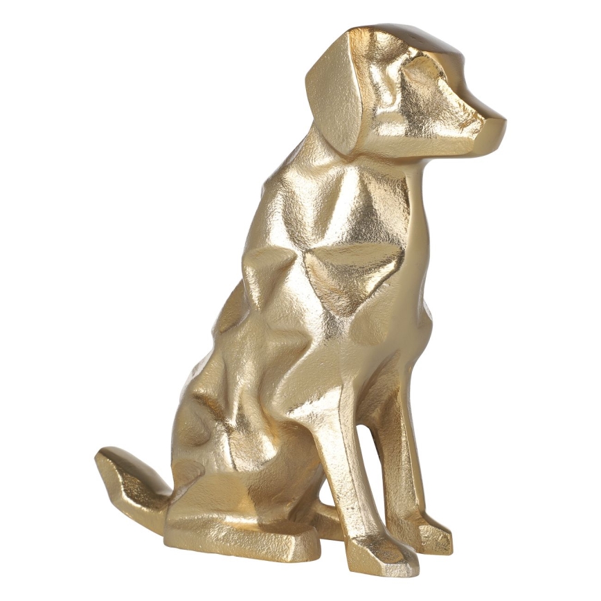 Eglo - Decorazione in metallo  24,5x20 cm cane/oro