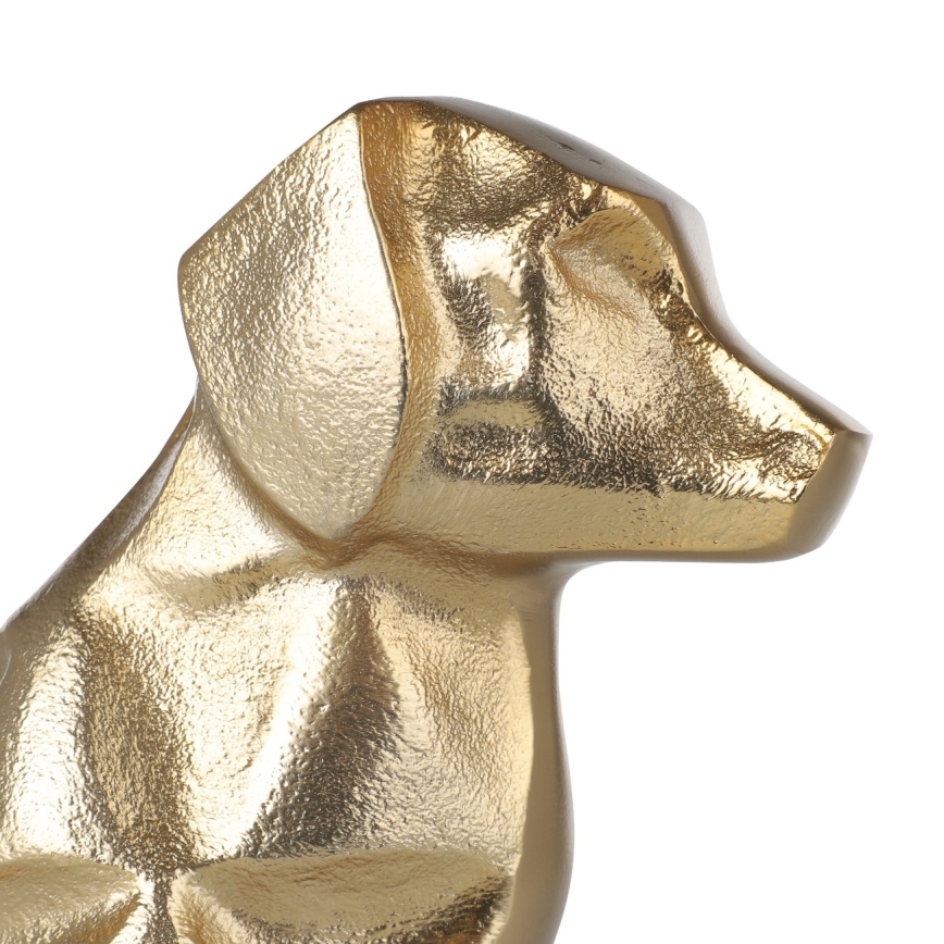 Eglo - Decorazione in metallo  24,5x20 cm cane/oro