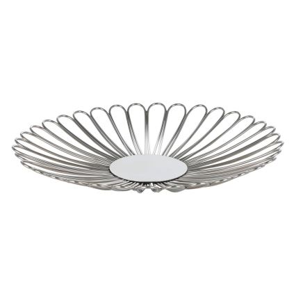 Eglo - Vassoio decorativo diametro 40,5 cm cromo lucido