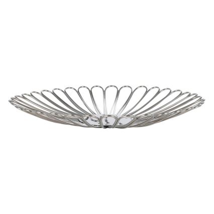 Eglo - Vassoio decorativo diametro 40,5 cm cromo lucido
