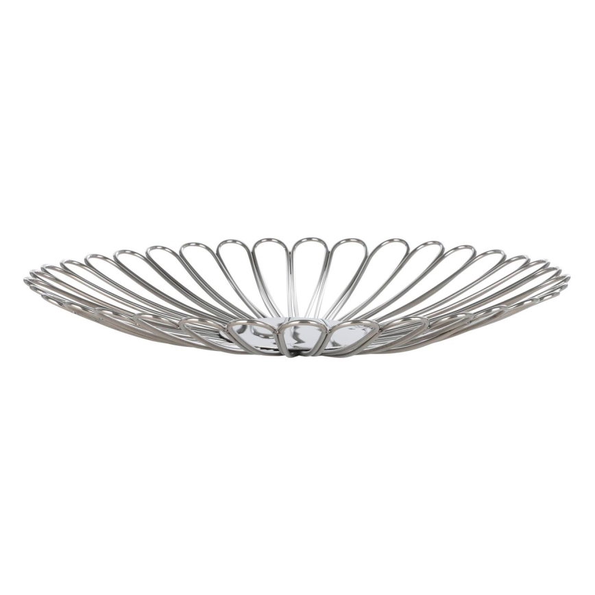 Eglo - Vassoio decorativo diametro 40,5 cm cromo lucido