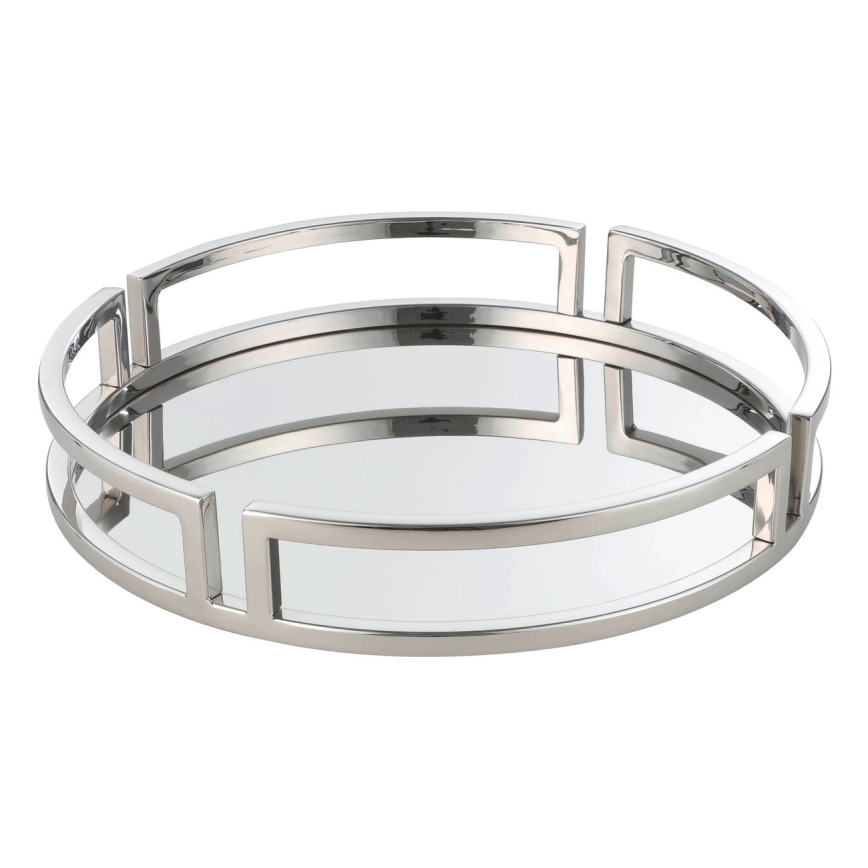 Eglo - Plateau décoratif d. 38 cm chrome brillant