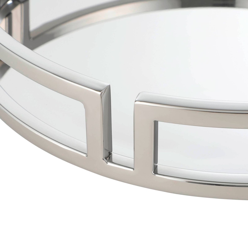 Eglo - Plateau décoratif d. 38 cm chrome brillant