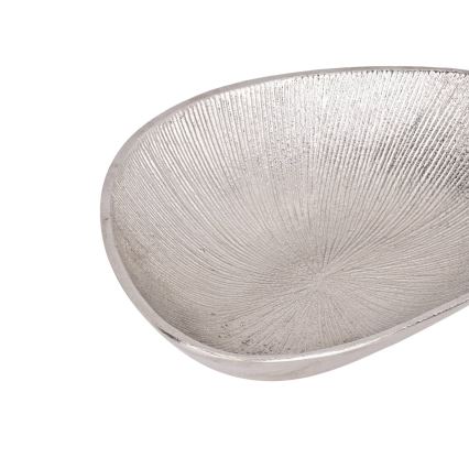 Eglo - Vassoio decorativo 17,5x24,5 cm argento