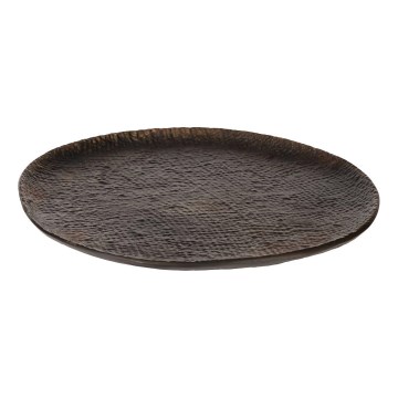 Eglo 427152 - Dekoratives Tablett FORLEYET, Ø 26,5 cm, braun