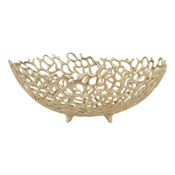 Eglo 427496 - Dekorative Schale KIMITSU, Ø 40 cm, goldfarben
