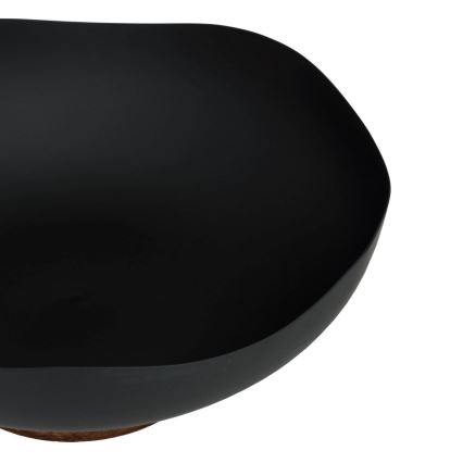 Eglo - Vassoio decorativo diametro 25 cm nero