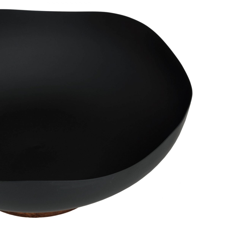 Eglo - Vassoio decorativo diametro 25 cm nero