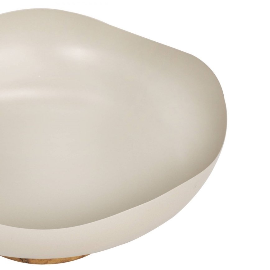 Eglo - Vassoio decorativo diametro 25 cm beige