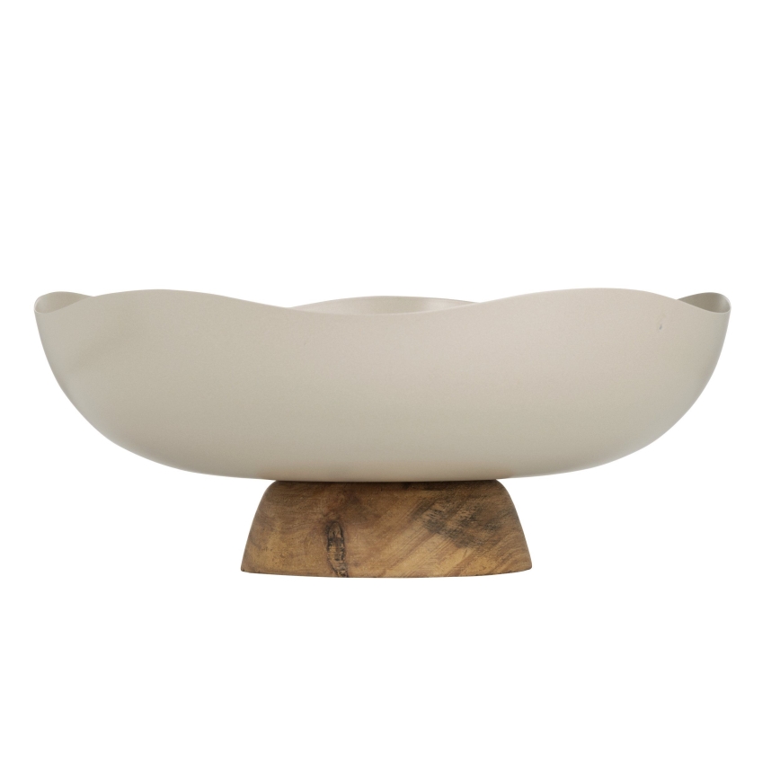 Eglo - Vassoio decorativo diametro 25 cm beige