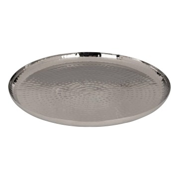 Eglo 427598 - Dekoratives Tablett FORLEYET Ø 30 cm, hochglänzender Chrom