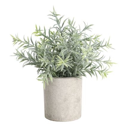 Eglo - Pianta artificiale in vaso da fiori 24x16 cm