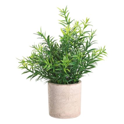 Eglo - Plante artificielle dans un pot de fleurs 22x20 cm