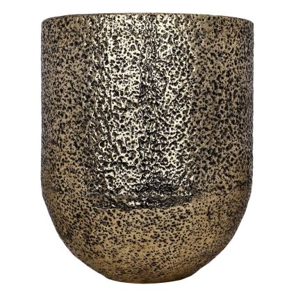 Eglo - Vaso da fiori in metallo 50x42 cm oro