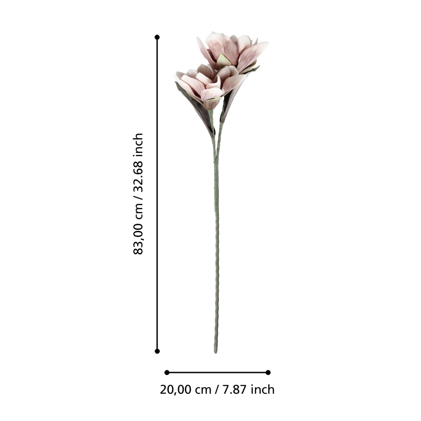 Eglo - Kunstblume 83 cm rosa