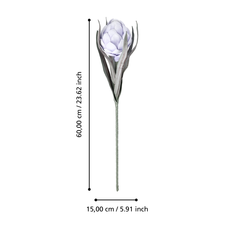 Eglo - Kunstblume 60 cm violett