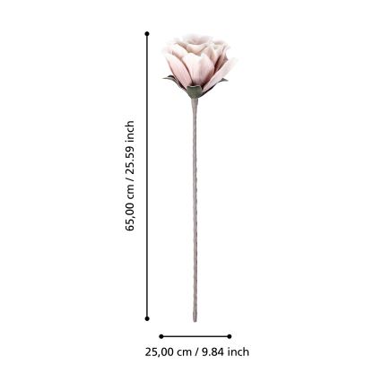 Eglo - Kunstblume 65 cm rosa