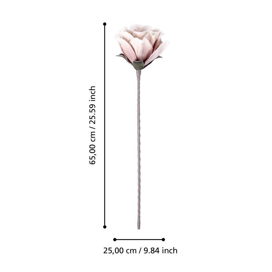 Eglo - Kunstblume 65 cm rosa